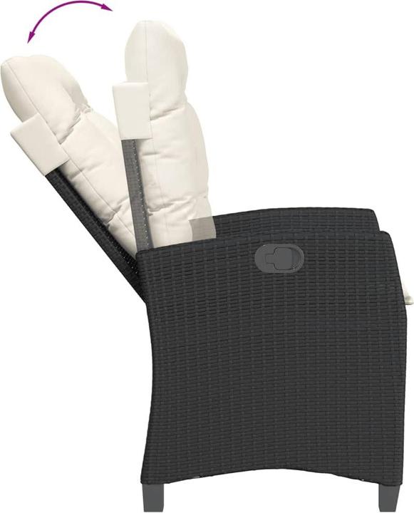 Immagine prodotto VidaXL Set da salotto da giardino da 10 pezzi con cuscini (100 cm)