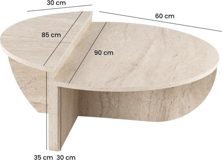 Actual product image Skye Decor Orion (90 x 30 x 60 cm)