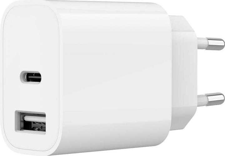 Produktbild Gembird CHARGER USB UNIVERSAL WHITE/2P TA-UC-2AC12-01 (12 W)