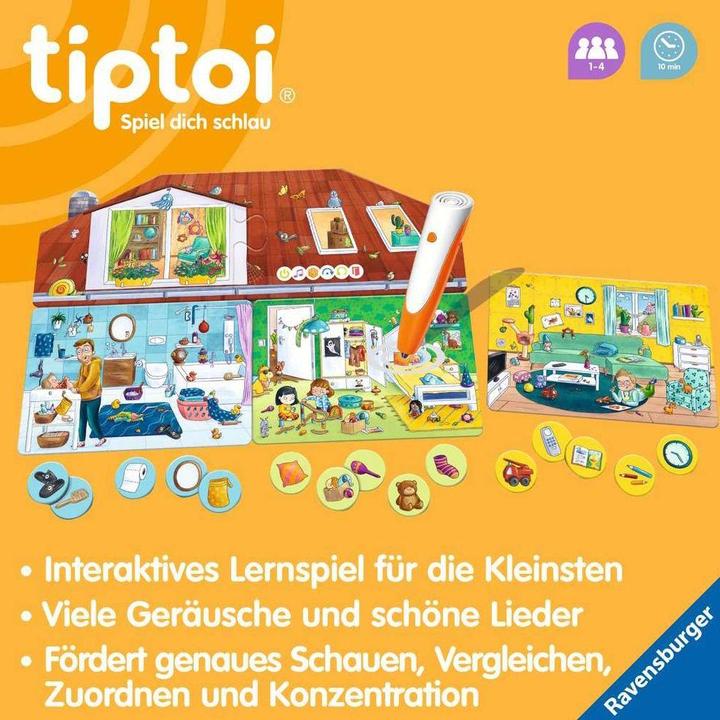 Productafbeelding Ravensburger tiptoi spel 00196 - Mijn huis, leerspel voor woordenschat, voor kinderen vanaf 2 jaar (Duits)