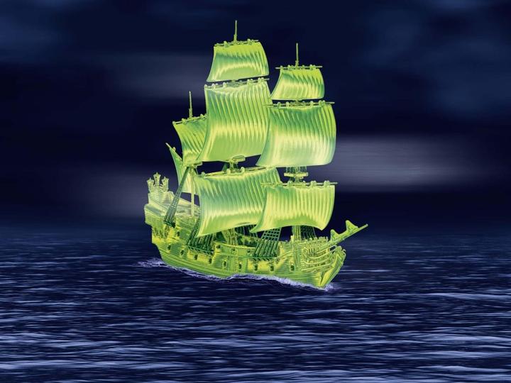 Actual product image Revell ghost ship