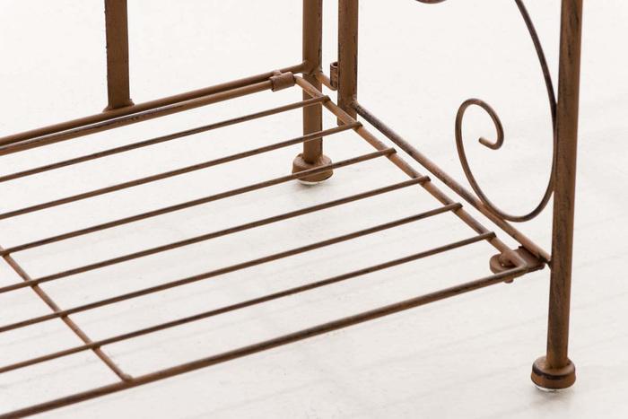 Produktbild Swisshandel24 Standregal Rosa, antik braun (45.5 x 24 x 81.5 cm)