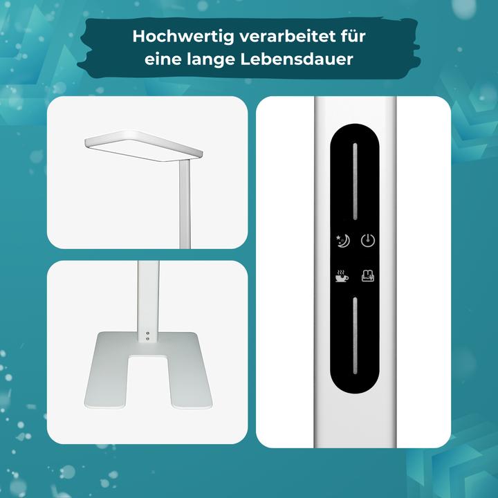 Produktbild Luxula LED Büro-Stehleuchte, Up/Down, weiss (7000 lm)
