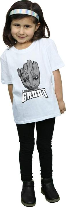 Immagine prodotto Guardians Of The Galaxy Groot Face Maglietta Ragazze (128)