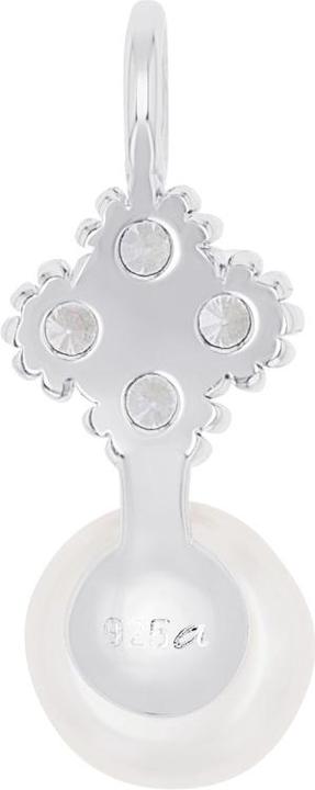 Image du produit Amor Pendentif pour femme, argent sterling 925, zirconium synth., perle de culture d'eau douce (Argent 925)