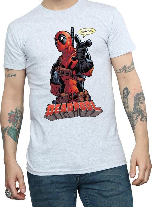 Immagine prodotto Deadpool Hey You Maglietta Uomo (XL)