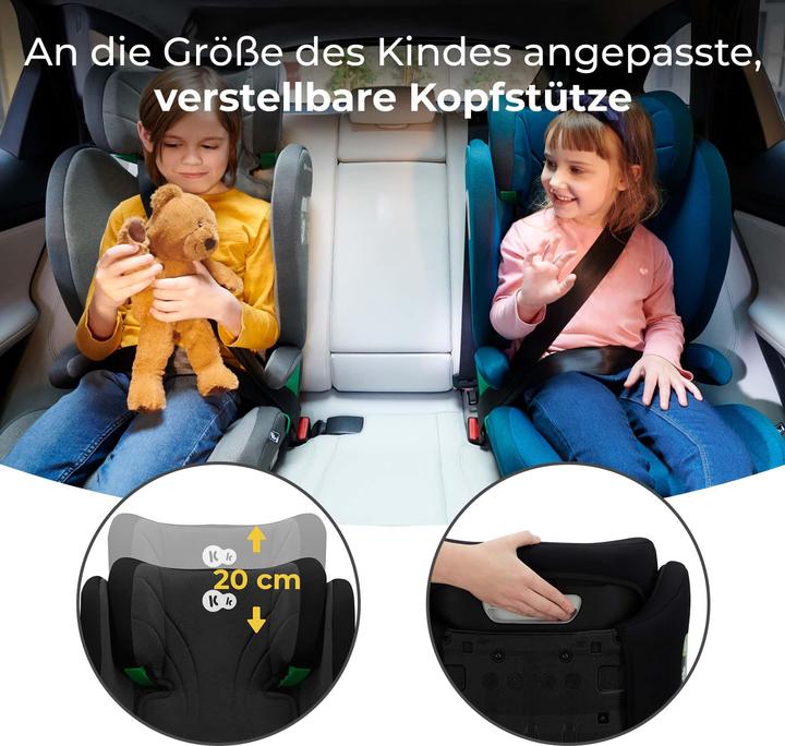 Actual product image KinderKraft Junior Fix 2 (Child seat, ECE R129/i-Size Standard)