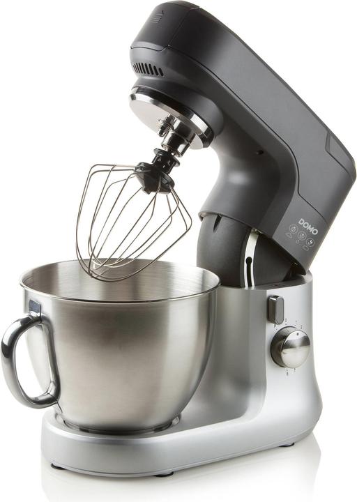 Produktbild Domo Küchenmaschine Komplettset 4,5 Liter Schale DO9182KR Profi-Knetmaschine (1000 W)