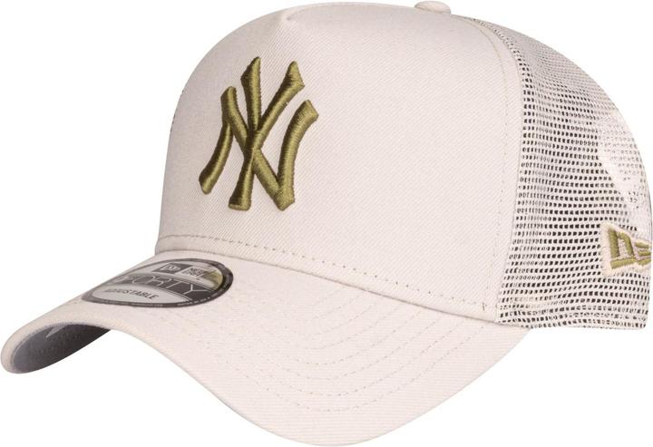 Produktbild New Era A-Frame Mesh Trucker Cap - New York Yankees Stone