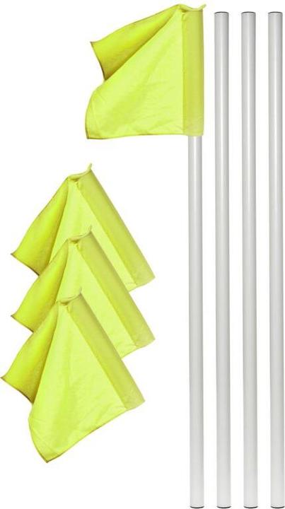 Kübler Sport Grenzstangen 4er-Set Ø 50 mm, Gelb