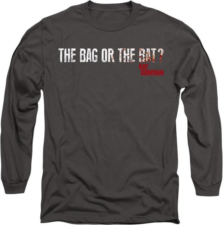 Actual product image Ray Donovan Unisex Adult Bag Or Bat T-Shirt (M)