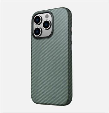 Actual product image Swissten Magstick Shell Case for iPhone 15 Pro Max - Green (Apple iPhone 15 Pro Max)