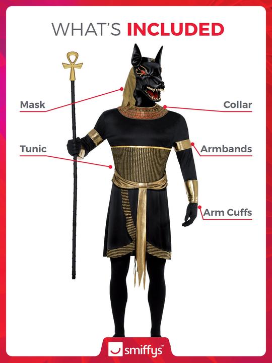 Produktbild Smiffys Kronprinz Anubis (M)