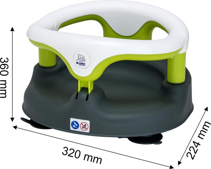 Rotho Babydesign Siège de bain pour bébé, (20429022101)