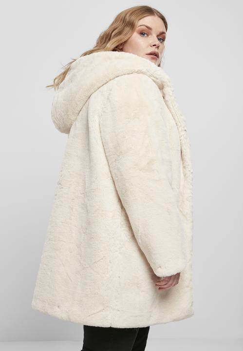 Produktbild Urban Classics Ladies Hooded Teddy Coat (M)