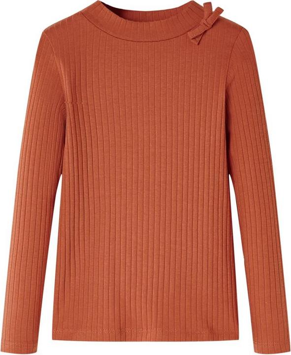 Produktbild VidaXL Kinder-Langarmshirt Cognac 92,Material: 95 % Baumwolle. 5 (92)