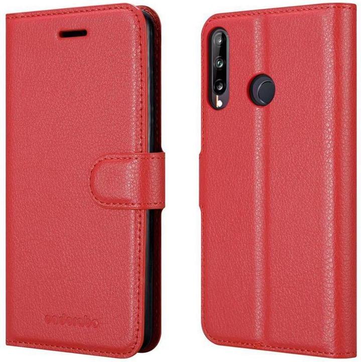 Actual product image Cadorabo Book with stand function cover (Huawei P40 Lite E)