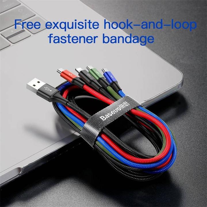 Actual product image Baseus 4in1 (1.20 m, USB 2.0)