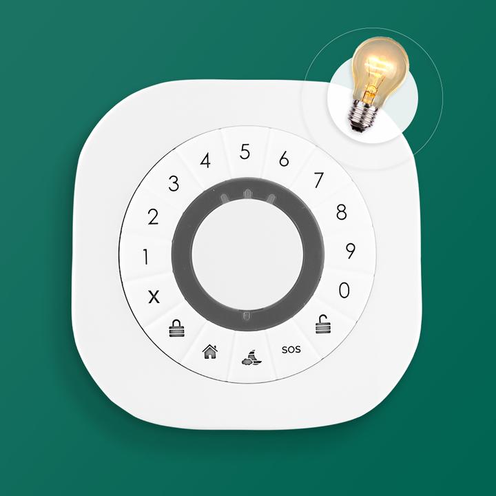 Actual product image Frient Keypad (Zigbee) (Electronic numerical code)
