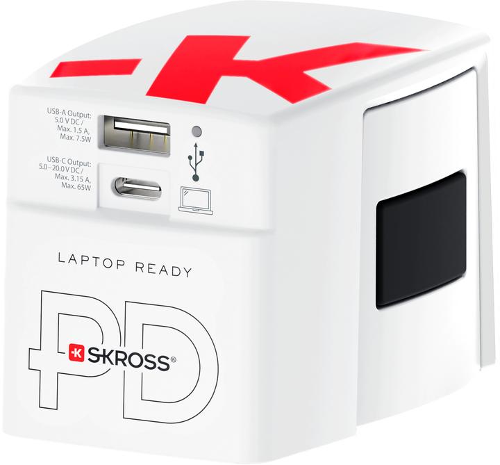 Actual product image Skross World USB Charger AC65PD