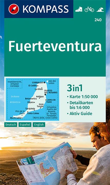 Image du produit KOMPASS Carte de randonnée Fuerteventura