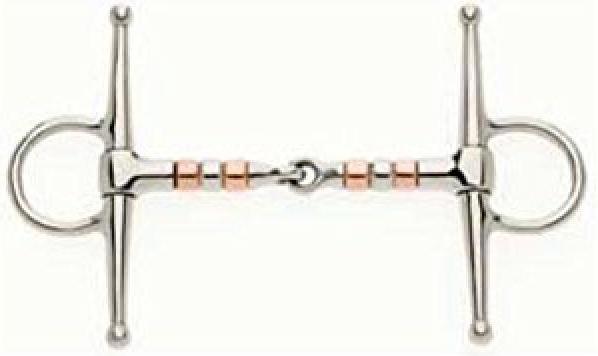 Image du produit Lorina Roller en cuivre, mors de filet à simple brisure