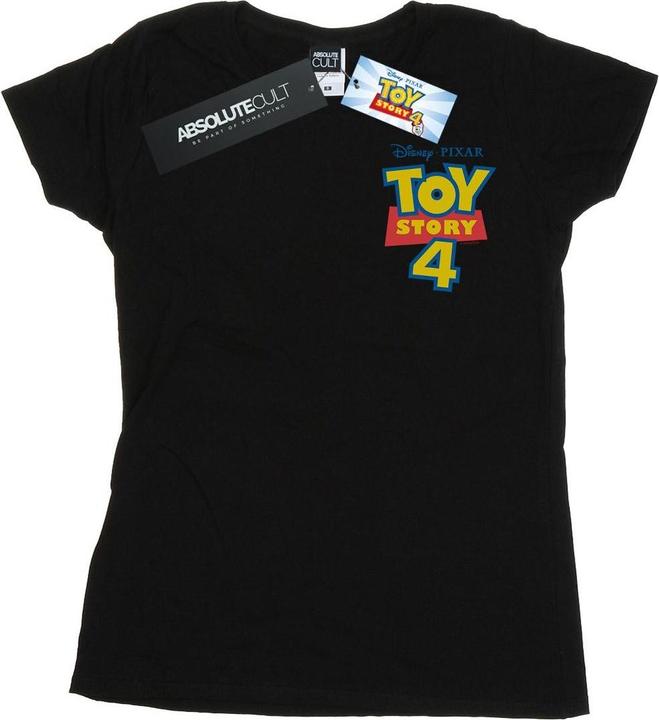 Disney Toy Story 4 Logo Breast Print TShirt (XXL)