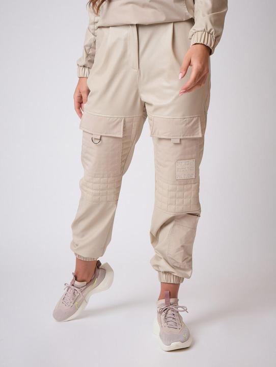 Image du produit Project X Paris Pantalon matelassage carré simili cuir femme (L)