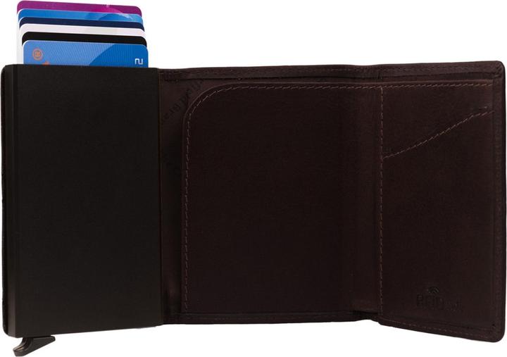 Image du produit The Chesterfield Brand Porte-cartes de crédit Wax Pull Up protection RFID en cuir 7 cm