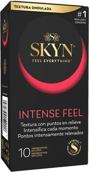 Productafbeelding Bijoux Indiscrets Textuurcondoom met golvend design van Intense Feel, 10 stuks (10 Pcs.)