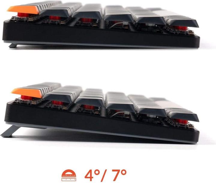 Actual product image Keychron K1 QMK V6 (CH, Wireless, Cable)