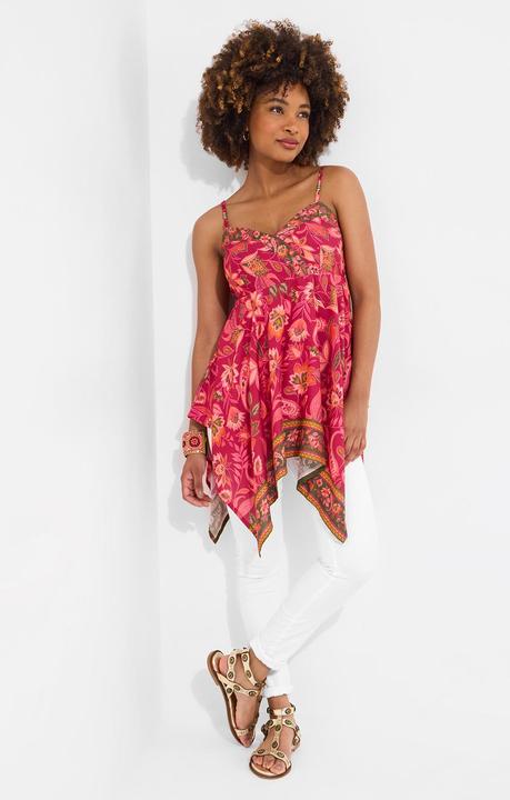 Produktbild Joe Browns Floral Shirred Waist Asymmetric Hem Top (6)