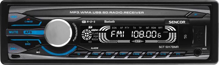 Actual product image Sencor SCT 5017BMR radio Car Digital Blue