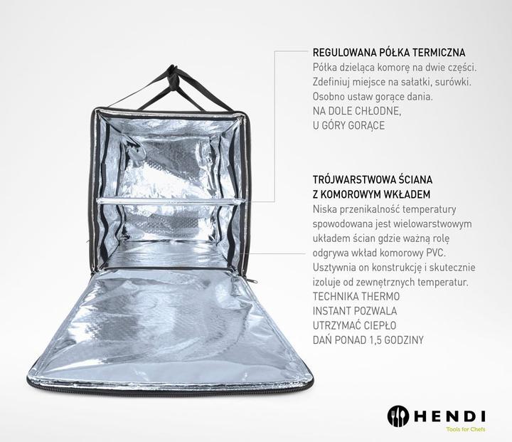 Actual product image Hendi Pizza Service Bag - Backpack
