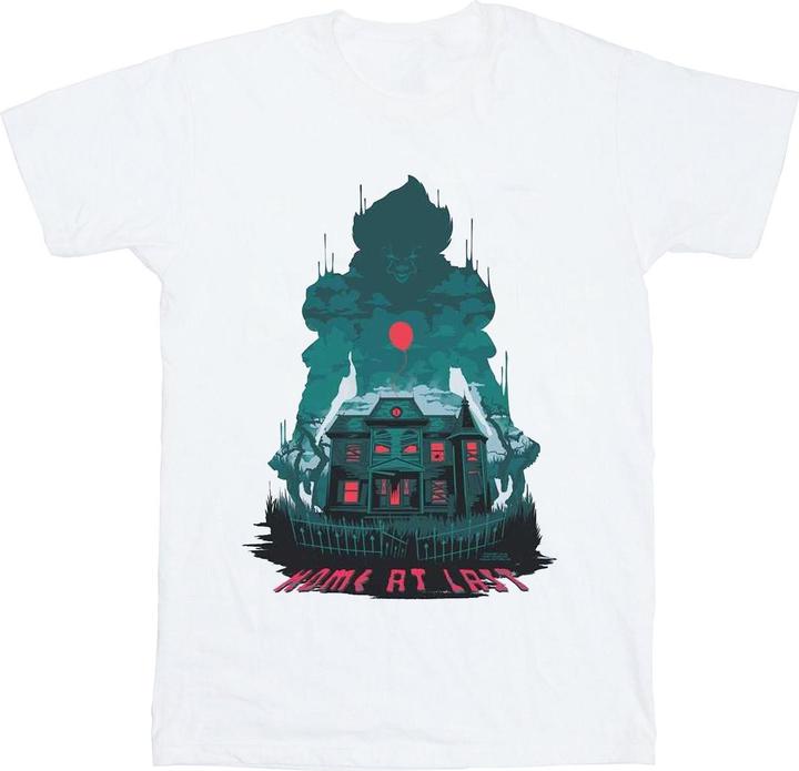 Actual product image Universal Textiles Mens Pennywise Home At Last T-Shirt (M)