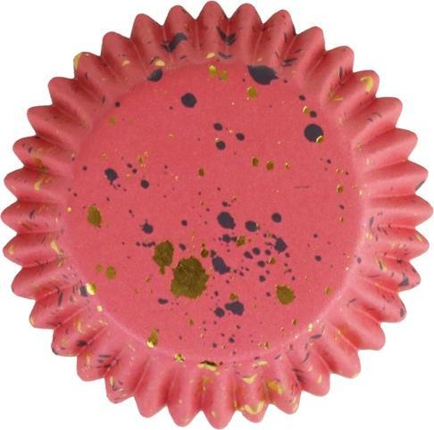 Produktbild PME Cupcake Förmchen Rosa & Gold (5 cm)