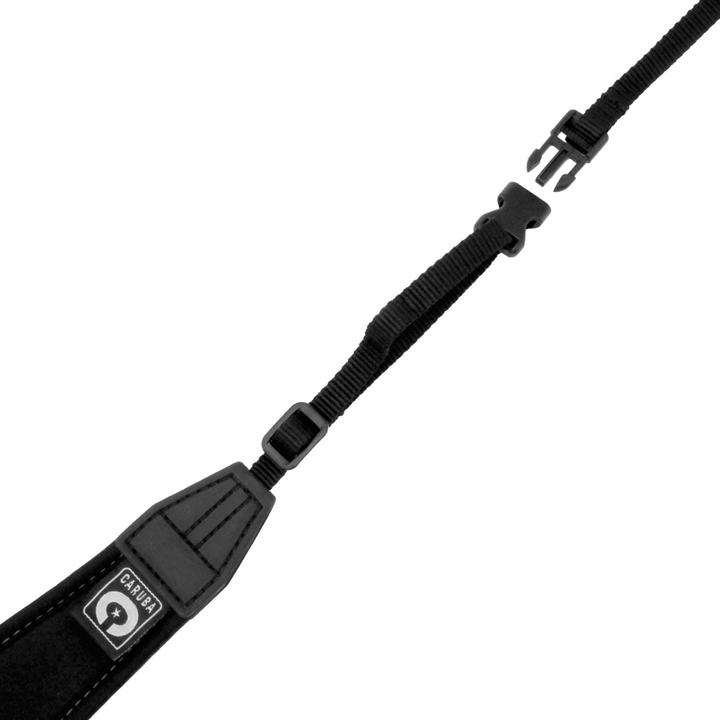 Immagine prodotto Caruba Cinghia da collo per fotocamera extra lunga + sgancio rapido (nero) (Tracolla)
