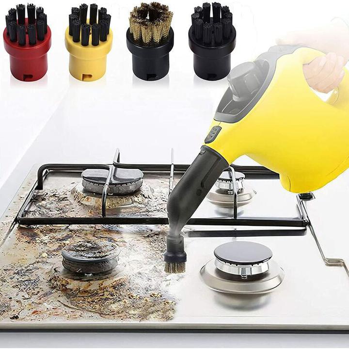 Produktbild Hermex Dampfreiniger Bürsten Set Bürste geeignet für Kärcher 2.863-058.0