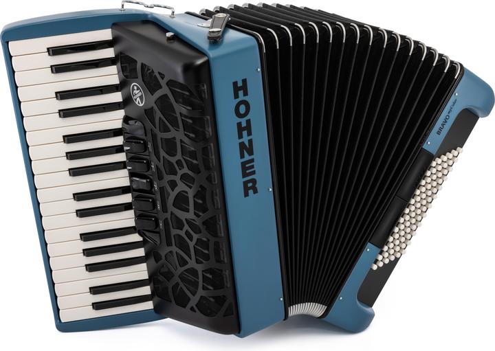 Hohner Accordion BRAVO MyColor III 72 Water (Piano accordion)