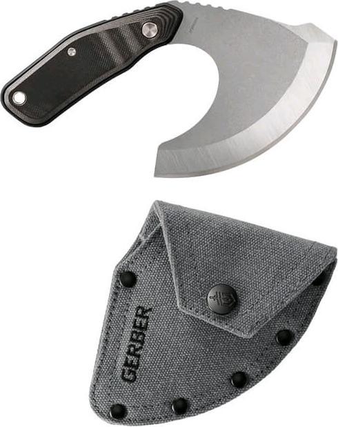 Produktbild Gerber Gear Gerber Jagdmesser DOWNWIND ULU, 7Cr Stahl, rostfrei, G10 Griffschalen, gewachste Canvas Scheide (12.30 cm)
