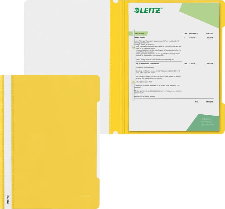 Actual product image Leitz Standard plastic stapler (A4, 1 x)