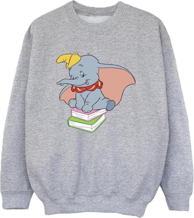 Immagine prodotto Disney Dumbo Sitting On Books Felpa Ragazzi (128)