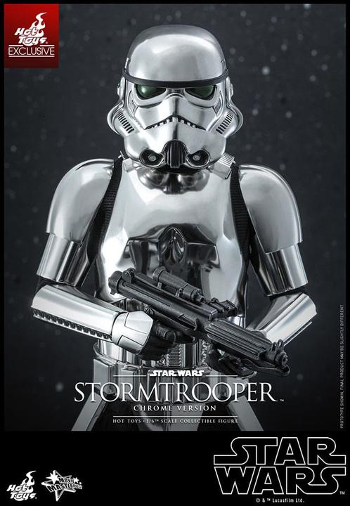 Image du produit Hot Toys Star Wars "Stormtrooper (Chrome Version)" Figurine 1/6