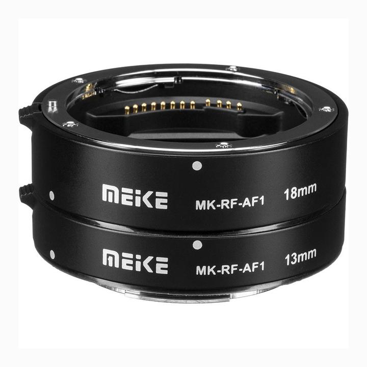 Actual product image Meike Adapter Extension Tube Set 11mm/18 mm EOS R