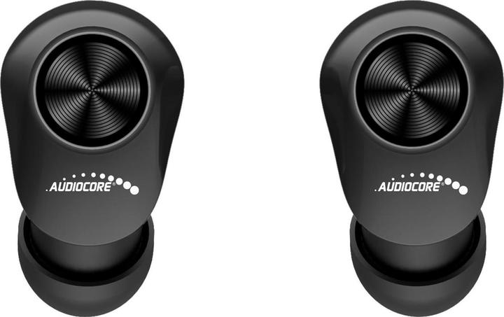 Produktbild Audiocore AC580 TWS Bluetooth In-Ear-Kopfhörer mit Ladestation und integriertem Mikrofon Touch-Technologie Kab (ANC, Kabellos)