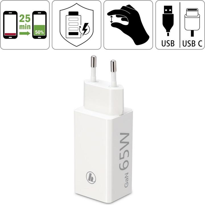 Produktbild Hama GaN Charger (65 W)