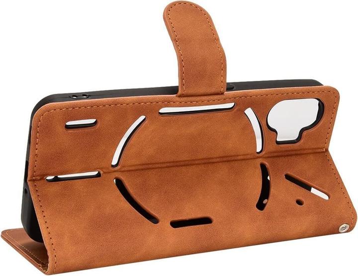 Immagine prodotto Cover-Discount Niente telefono (1) - Custodia in pelle marrone (Niente telefono (1))