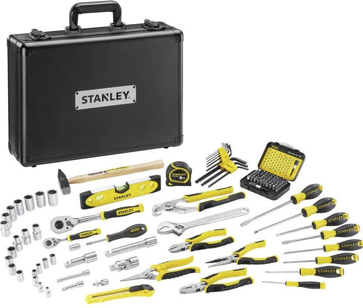 Produktbild DeWalt Universal-Werkzeugsortiment im Aluminiumkoffer, 119-tlg. (119 Teile)