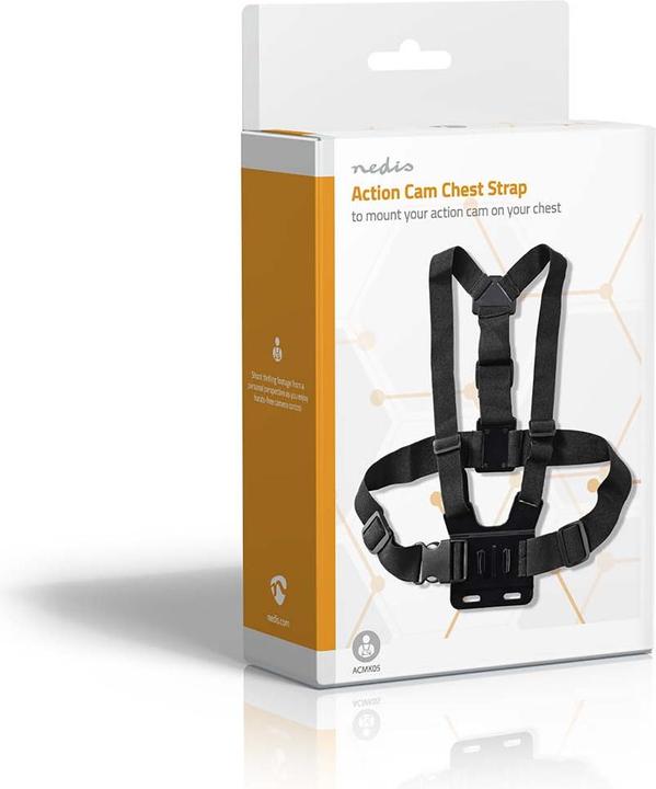 Actual product image Nedis Action Camera Chest Strap