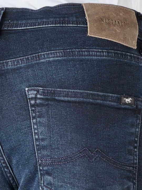 Actual product image Mustang Mid Rise Orlando Jeans Slim Fit Blue Black (W31/L30)